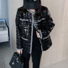 Sequined Tweed Jacket