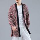 Patterned Light Jacket As Shown In Figure - One Size