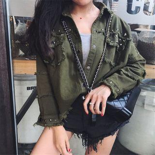 Studded Button Jacket
