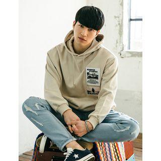 Hooded Appliqu  T-shirt
