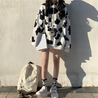 Cow Pattern Hoodie