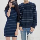 Couple Striped Pullover