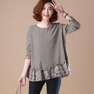 Panel Stripe T-shirt