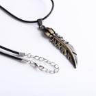 Feather Necklace Copper - One Size