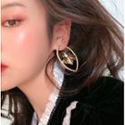Alloy Bee Dangle Earring 1 Pair - One Size