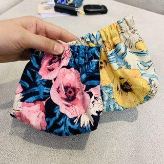 Floral Pattern Pouch