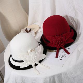 British Retro Flowers Dome Hat