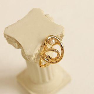 Wirework Cuff Earring 1 Pc - Gold - One Size