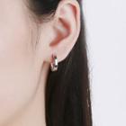Polished Sterling Silver Hoop Earring / Set