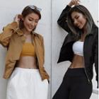Collared Zip Sports Jacket