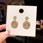 Disc Earring E1623 - Gold - One Size