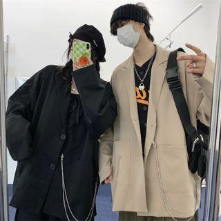 Couple Matching Chain Strap Blazer