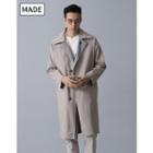 Reversible Plaid Mac Coat
