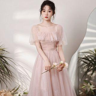 A-line Mesh Bridesmaid Dress (various Designs)