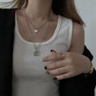 Horse Pendant Layered Alloy Necklace