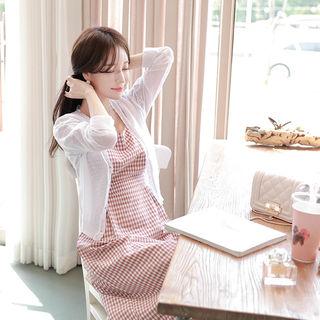 Laced V-neck Summer Cardigan