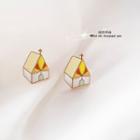 House Stud Earring 1 Pair - One Size