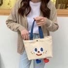 Cartoon Embroidered Lunch Bag
