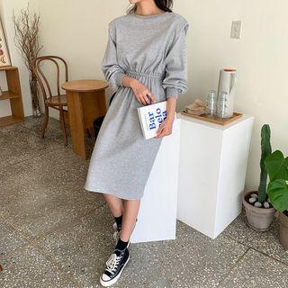 Band-waist Pullover Dress