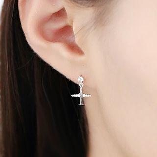 Airplane Drop Earrings