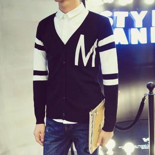 M Print Cardigan