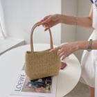 Straw Mini Tote Bag