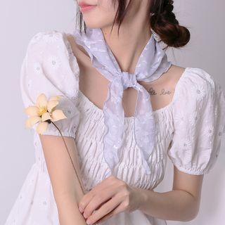 Mesh Scarf Hair Tie
