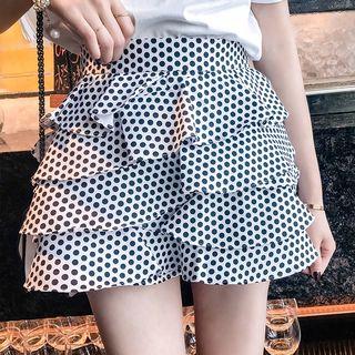 Polka Dot Tiered Culottes