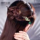 Rhinestone Floral Hair Stick
