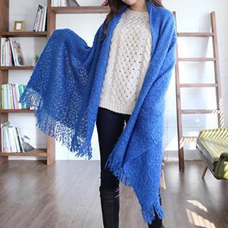 Long Fringed Scarf