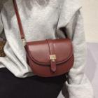 Flap Crossbody Bag Brown - One Size