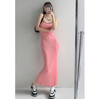 Sleeveless Skinny Maxi Dress