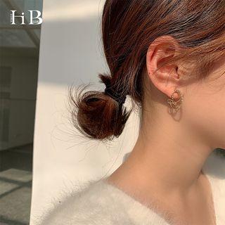 Rhinestone Earring 1 Pair - S925 Sterling Silver Pin - As Shown In Figure - One Size