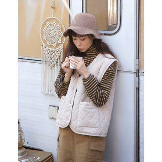 Corduroy Quilted Vest