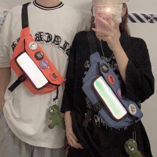 Couple Matching Reflective Sling Bag