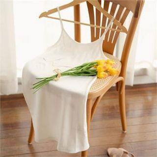Tall Size Ribbed Long Camisole Top