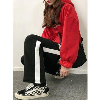 Brushed-fleece Lined Track Pants