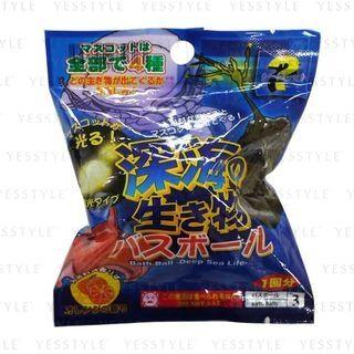 Daiso - Bath Ball Deep Sea Life 1 Pc - Random Color