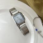 Square Alloy Bracelet Watch A47 - Blue - One Size