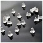 Silicon Earring Backs (100pcs) 1 Pack 100 Pcs - One Size