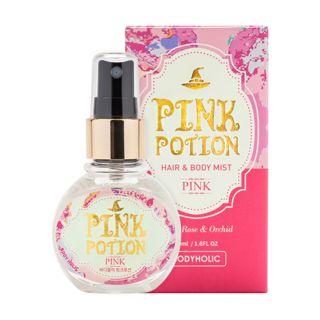 Body Holic - Hair & Body Mist - 12 Types Pink Potion