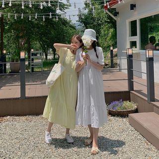 Tiered Ruffled Long Dress