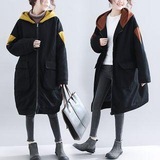 Two-tone Hooded Parka
