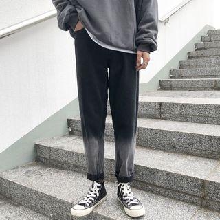 Couple Matching Gradient Wide-leg Jeans