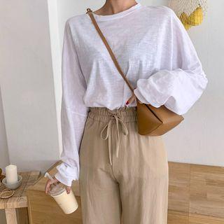 Roundneck Long-sleeve T-shirt