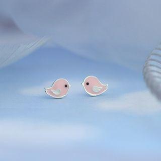 Bird Ear Stud 1 Pair - As Shown In Figure - One Size