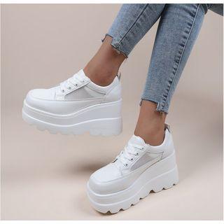 Platform Wedge Heel Sneakers