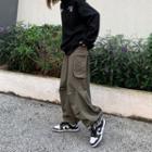 Cargo Drawstring Harem Pants