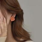 Geometric Sterling Silver Earring 1 Pair - Geometric Sterling Silver Earring - Orange - One Size