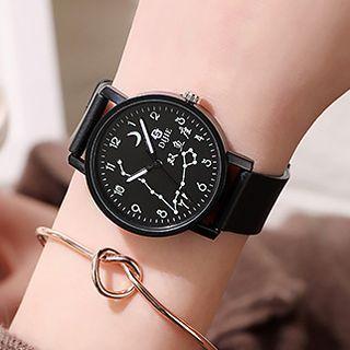 Zodiac Pvc Strap Watch